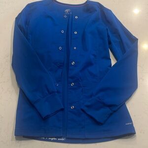 Healing hands scrub jacket XS